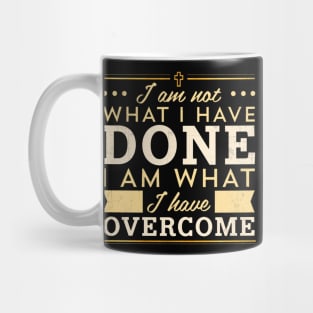 Celebrate Recovery Christian Cross Quote Mug